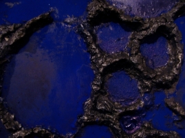 blue monolith detail, 2012